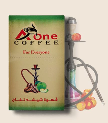 علبة قهوة شيشه تفاح